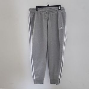Women's plus size Adidas fleece joggers